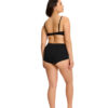 Menstruační plavky Modibodi Short High černé spodní díl (SWSCHIBLAW) 4XL - Obrázek 2