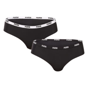 2PACK dámské kalhotky brazilky Puma černé (603041001 200) M
