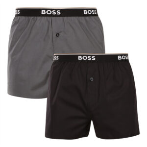 2PACK pánské trenky BOSS vícebarevné (50545913 345) M