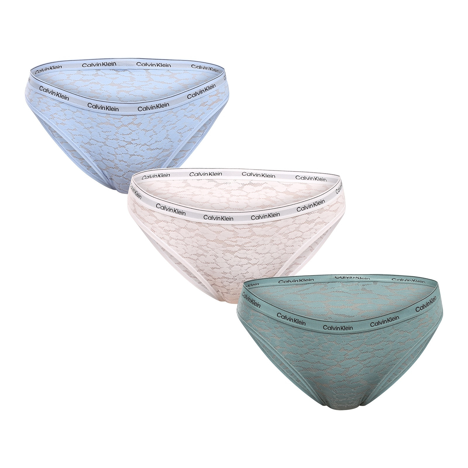 3PACK dámské kalhotky Calvin Klein vícebarevné (QD5069E-324) XS