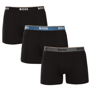 3PACK pánské boxerky BOSS černé (50531691 968) S