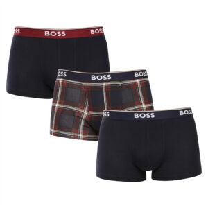 3PACK pánské boxerky BOSS vícebarevné (50531701 982) S