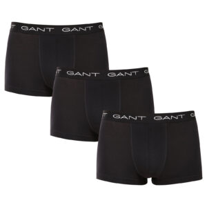 3PACK pánské boxerky Gant černé (900023003-005) 3XL