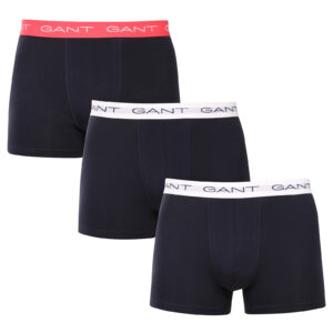 3PACK pánské boxerky Gant černé (902523004-648) L
