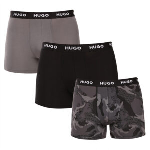 3PACK pánské boxerky HUGO vícebarevné (50532559 960) L
