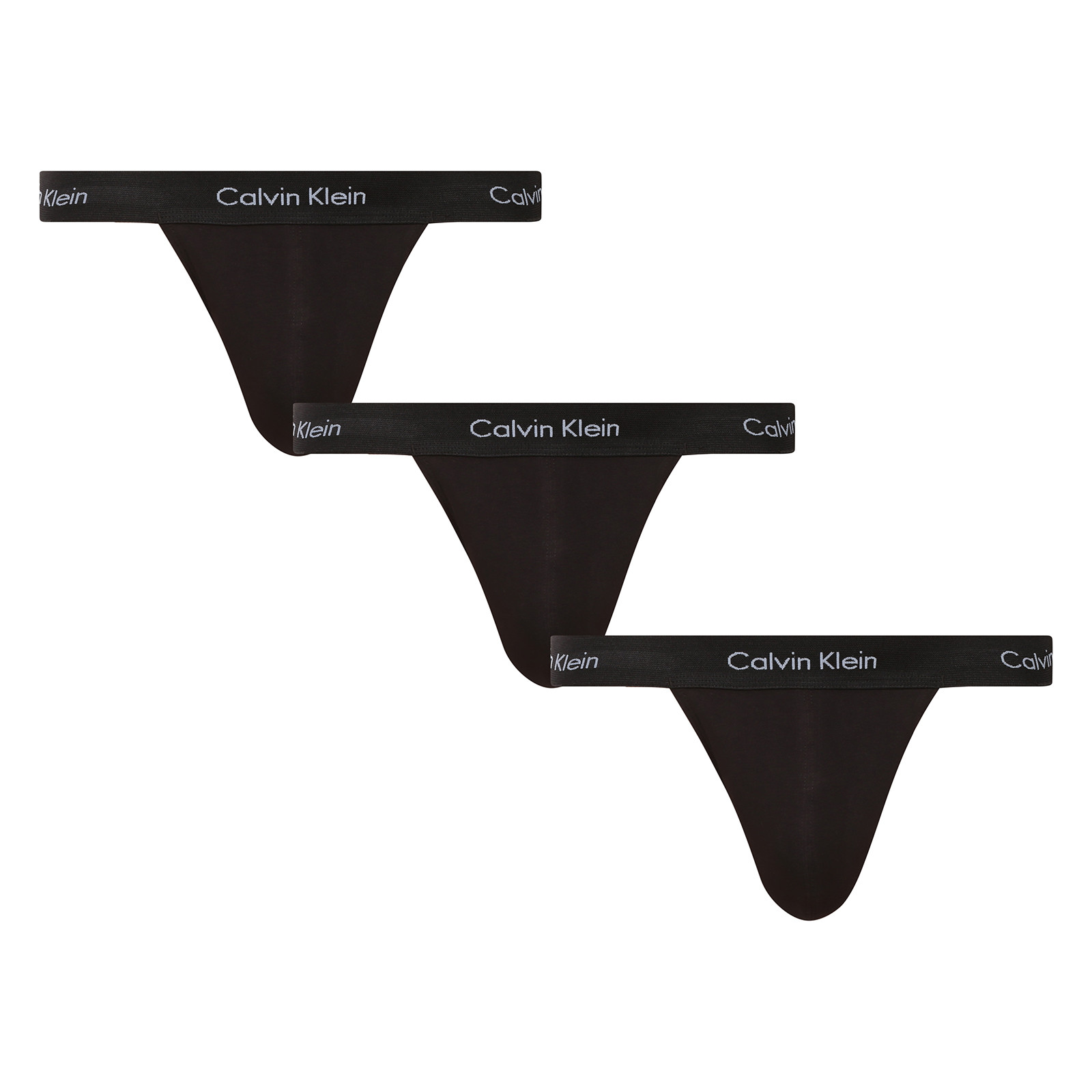 3PACK pánské jocksy Calvin Klein černé (NB3363A-VX9) L