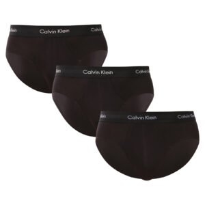 3PACK pánské slipy Calvin Klein černé (U2661G-VX9) M