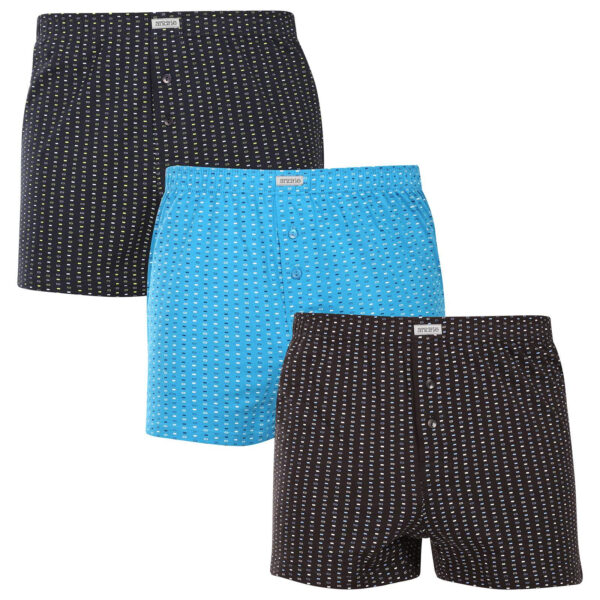 3PACK pánské trenky Andrie vícebarevné (PS 5825) XXXL