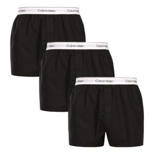 3PACK pánské trenky Calvin Klein černé (NB4267-UB1) 4XL