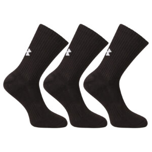 3PACK ponožky Under Armour černé (1386311 001) S