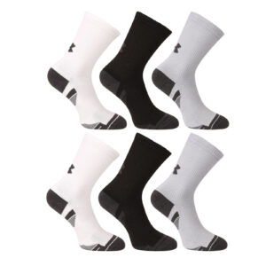 6PACK ponožky Under Armour vícebarevné (1386242 011) XL