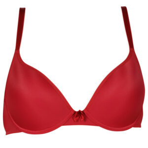 Dámská podprsenka Gina vyztužená s kosticemi červená (17008) 85C