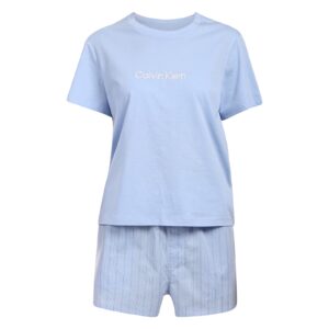 Dámské pyžamo Calvin Klein modré (QS7576-39Z) XL