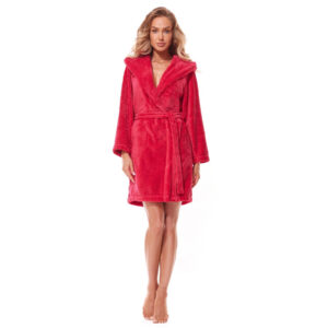 Dámský župan L&L červený (2319) XL