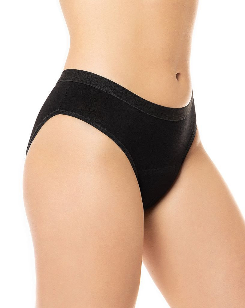 Menstruační kalhotky Ecomodi heavy černé (N3B1) 3XL - Obrázek 2