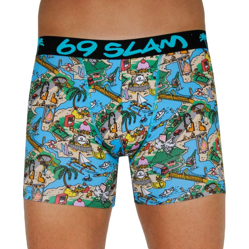 Pánské Boxerky 69SLAM fit bali (MBYBAL-PO) M