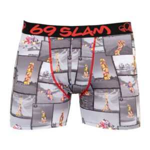 Pánské boxerky 69SLAM fit around the world (MBYADD-PO) XS