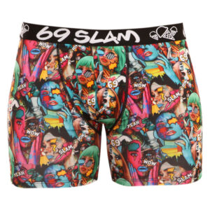 Pánské boxerky 69SLAM fit pop art (MBYOAT-PO) XS