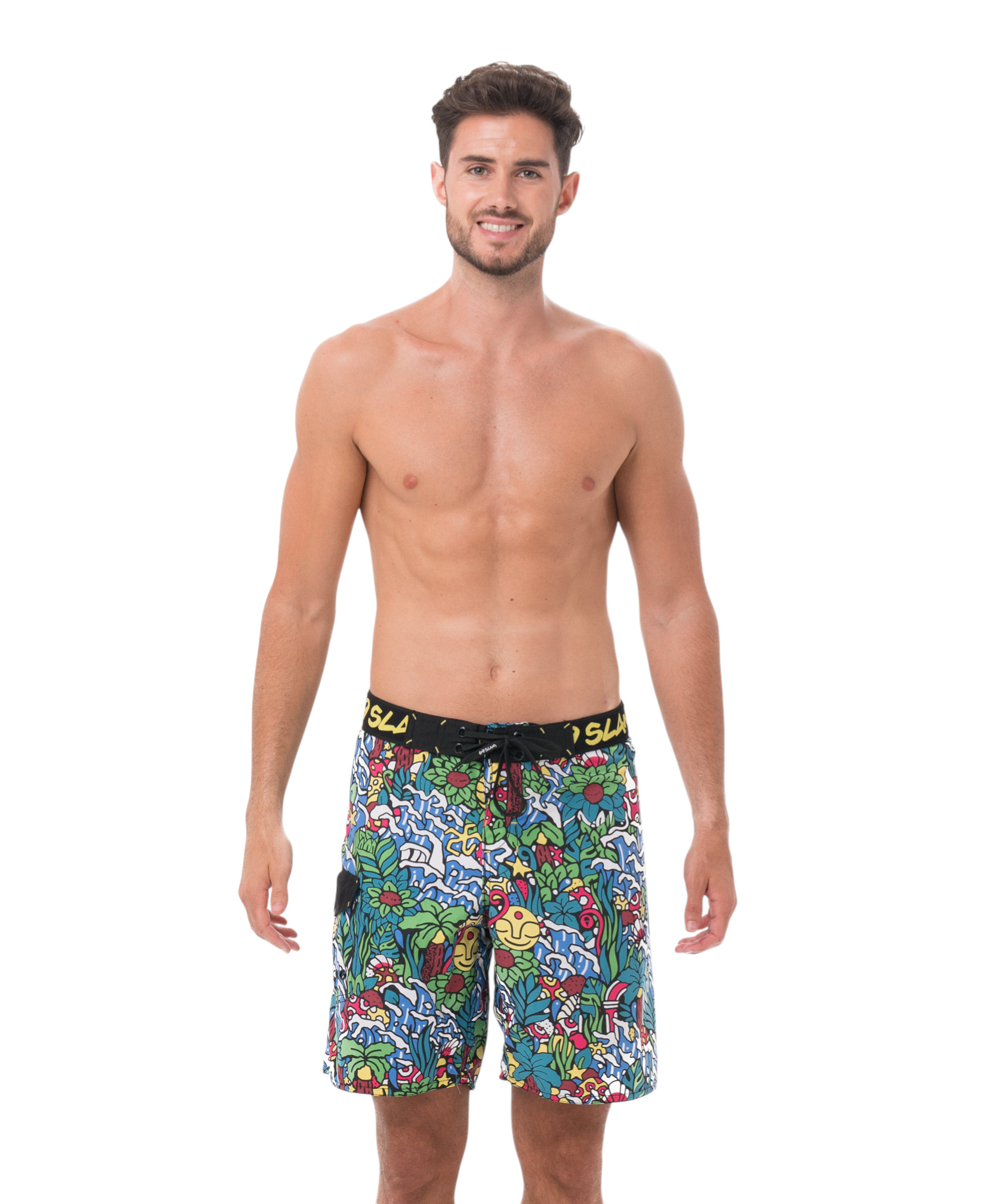 Pánské plavky 69SLAM TROPICAMAZON (SLLAMO-PM) 3XL - Obrázek 2