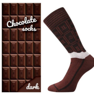 Pánské ponožky Lonka vysoké vícebarevné (Chocolate-dark) L