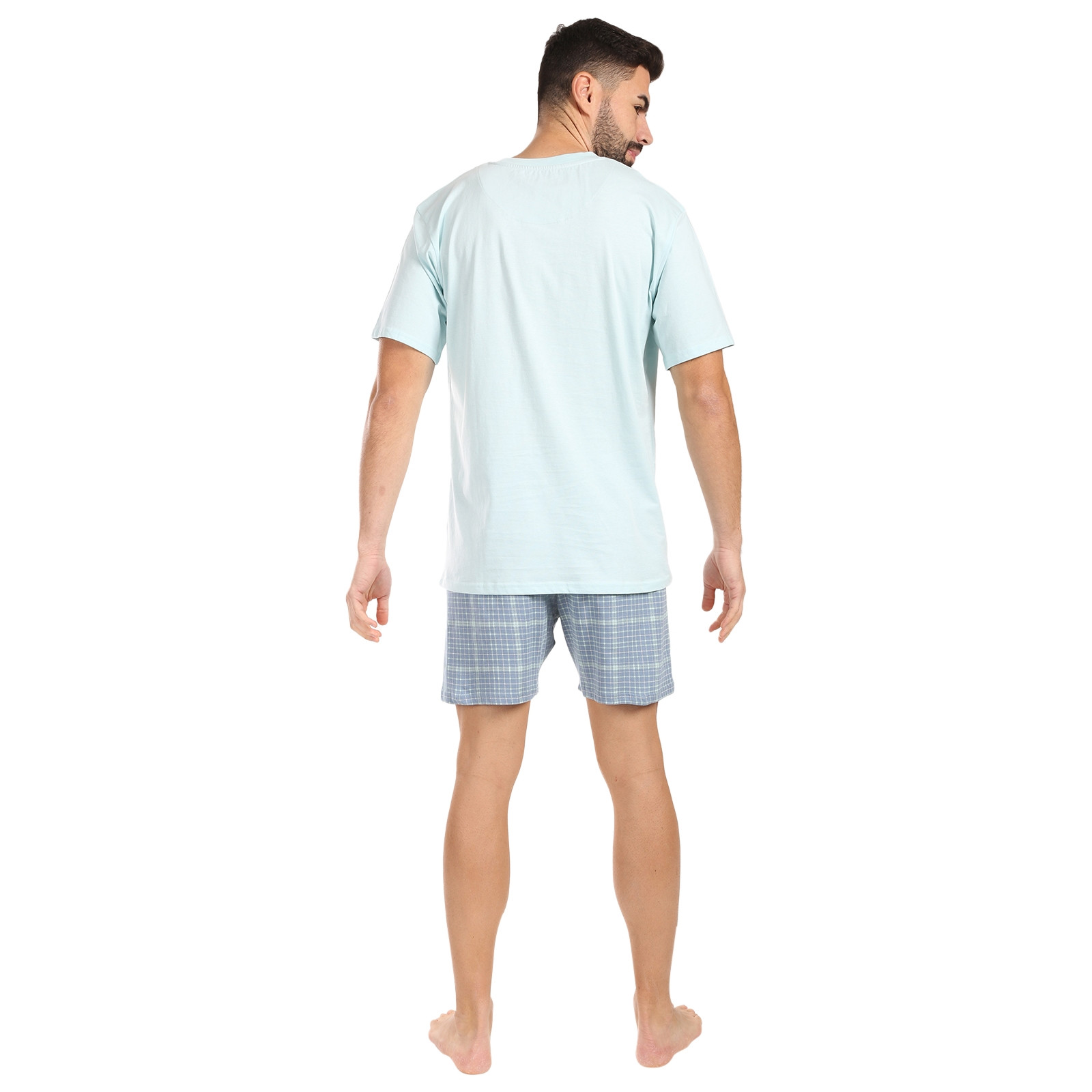 Pánské pyžamo Gino vícebarevné (79174-LxGMGA) 4XL - Obrázek 2