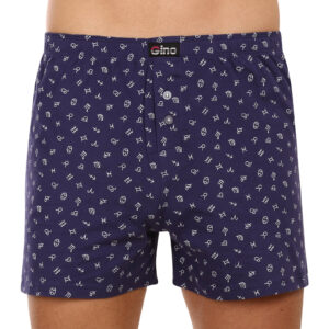 Pánské trenky Gino modré (75187) M