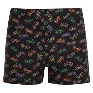 Pánské trenky Lonka vícebarevné (Karlos - bike/black) XXXL