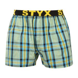 Pánské trenky Styx sportovní guma vícebarevné (B1103) L