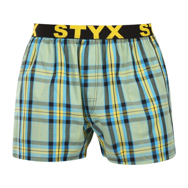 Pánské trenky Styx sportovní guma vícebarevné (B1103) L