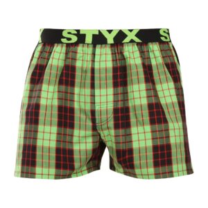 Pánské trenky Styx sportovní guma vícebarevné (B1105) L