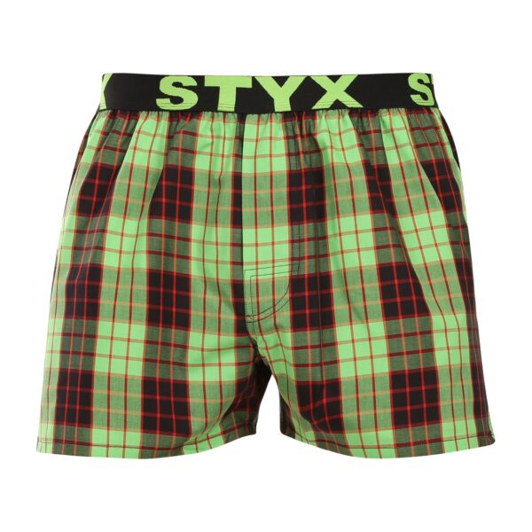 Pánské trenky Styx sportovní guma vícebarevné (B1105) L