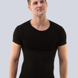 Pánské tričko Gino bambusové černé (58003) S