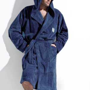 Pánský župan L&L modrý (IWO) L