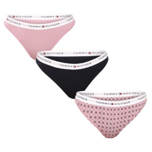 3PACK dámské kalhotky Tommy Hilfiger vícebarevné (UW0UW05529 0WI) L