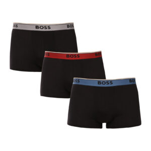 3PACK pánské boxerky BOSS černé (50531684 964) S