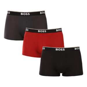 3PACK pánské boxerky BOSS vícebarevné (50531684 966) S