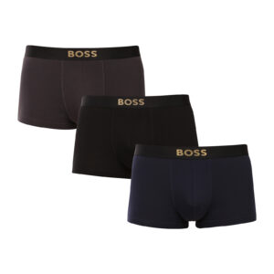3PACK pánské boxerky BOSS vícebarevné (50546764 990) S