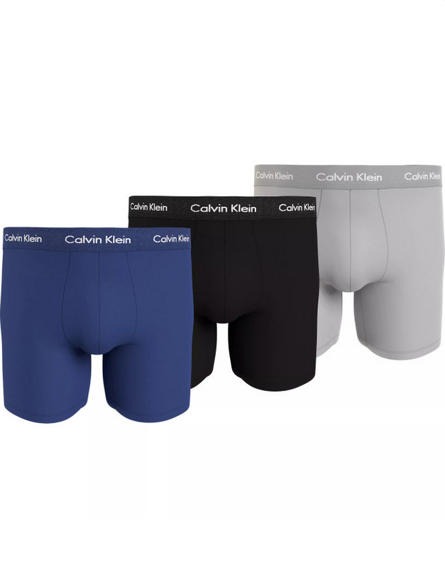 3PACK pánské boxerky Calvin Klein nadrozměr vícebarevné (NB3378A-GW4) 4XL