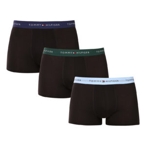 3PACK pánské boxerky Tommy Hilfiger černé (UM0UM02763 0TQ) L