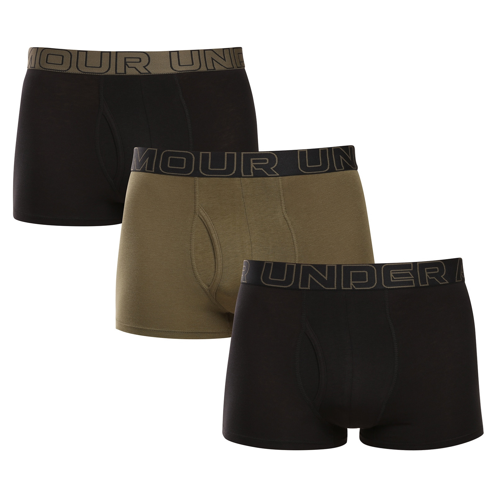 3PACK pánské boxerky Under Armour vícebarevné (1383891 005) 4XL