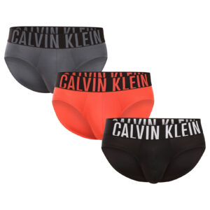 3PACK pánské slipy Calvin Klein vícebarevné (NB3610A-2QQ) XXL