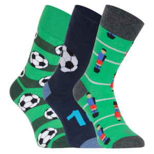 3PACK veselé ponožky Lonka vícebarevné (Debox mix D) L