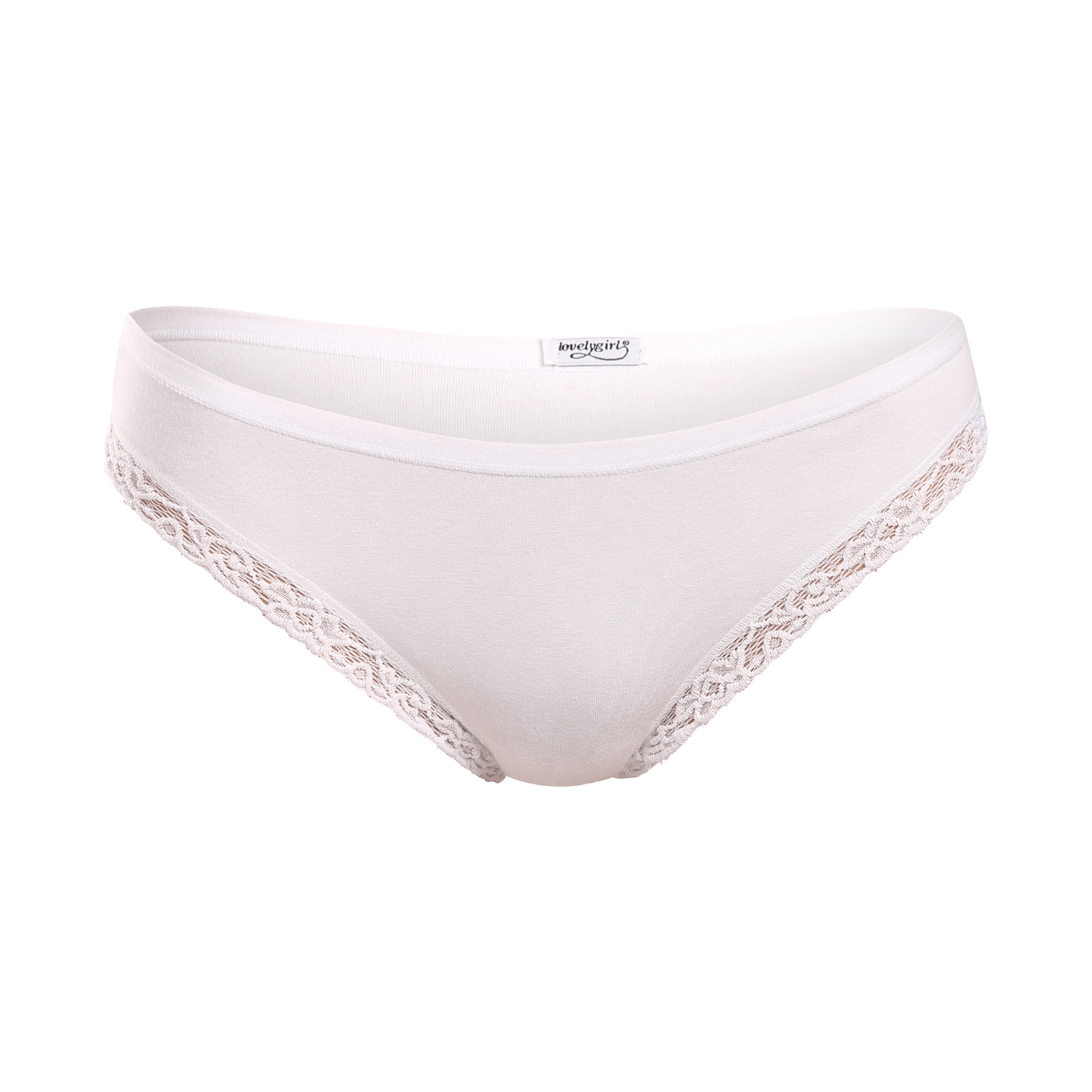 Dámské brazilky Lovelygirl bílé (3885-white) S