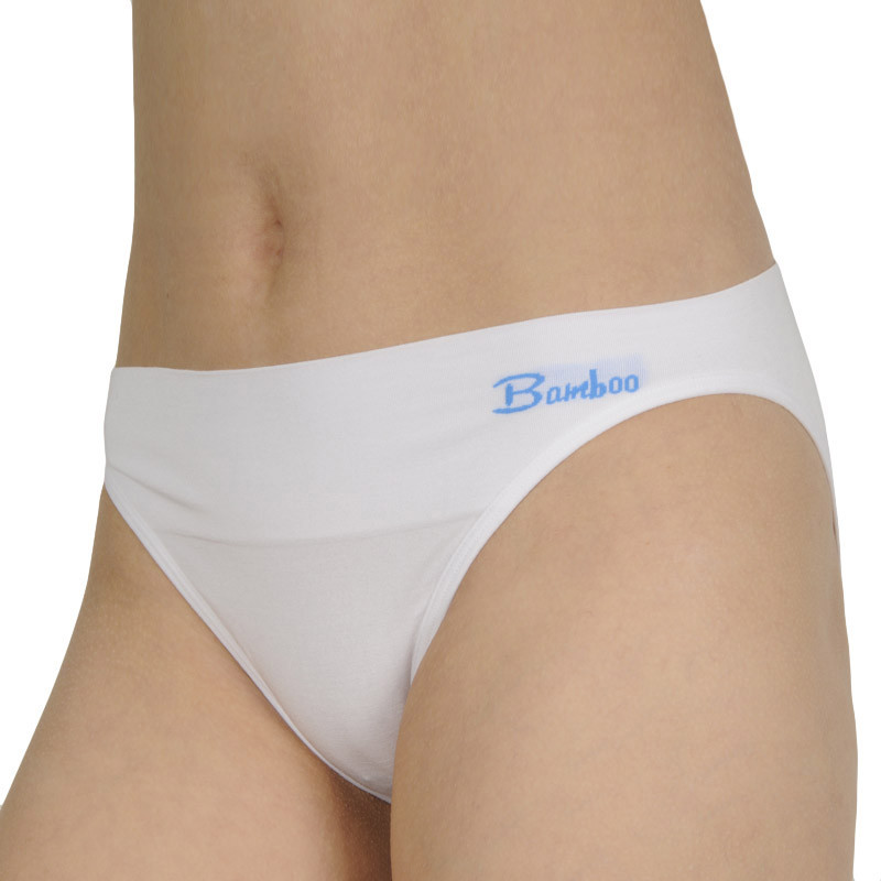Dámské kalhotky Gina bambusové bílé (00045) M - Obrázek 2