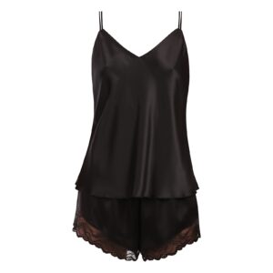 Dámské pyžamo Calvin Klein černé (QS7577-UB1) XS