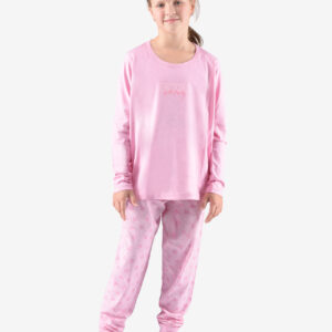 Dívčí pyžamo Gina růžové (29007-MBRLBR) 140