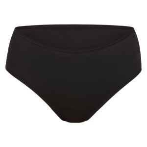 Menstruační kalhotky Love Luna Midi Black Eco (LOVE003ECO) S