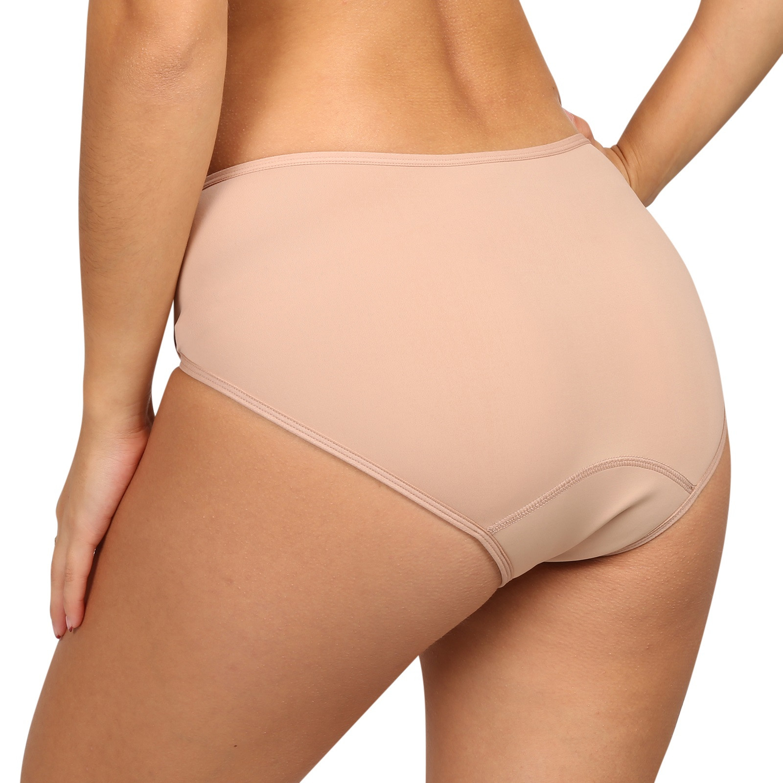 Menstruační kalhotky Love Luna Midi Nude (LOVE003B) XS - Obrázek 2