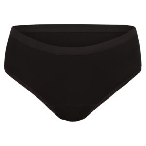 Menstruační kalhotky Love Luna černé Cotton Midi Brief (LLUWCPMI) 3XL