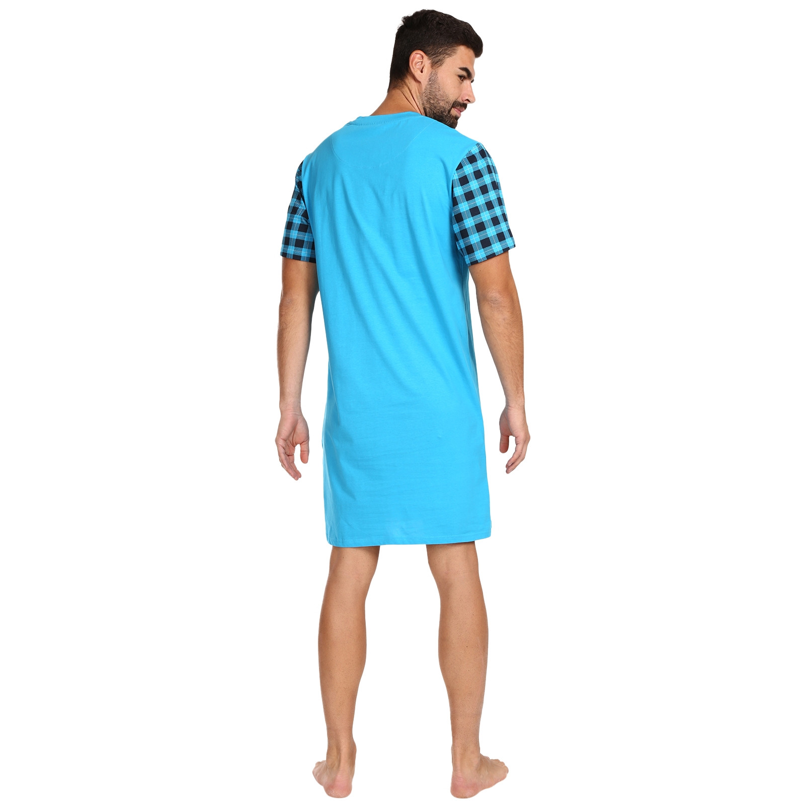 Pánská noční košile Gino vícebarevná (79162) M - Obrázek 2